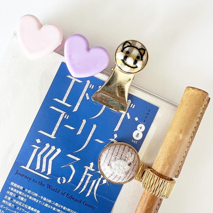 刺繍道具の通販 | ハートクリップ（30個入り）| クロヤギシロヤギ