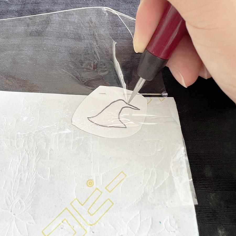 刺繍図案 | ハロウィンの小物刺繍 | クロヤギシロヤギ