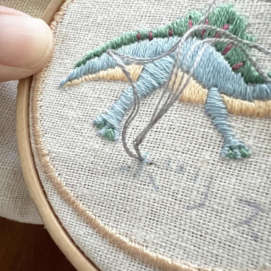 おなまえ刺繍サンプル ひらがな刺繍キット通販 | おなまえ刺繍キット | クロヤギシロヤギ