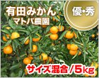 有田みかん(マトバ農園) サイズ混合/5kg