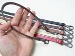 本革 ナスカン付き 持ち手 幅10mm 長さ40cm