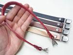 本革 くわえカン付き 持ち手 幅15mm 長さ40cm