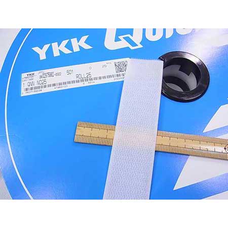 YKK クイックロン 25mm幅×25m巻 マジックテープタイプ