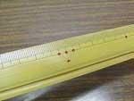 洋裁用 ものさし・竹尺