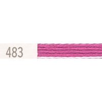 コスモ 25番 刺繍糸 色番 col.483〜702