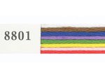 オリムパス刺繍糸 25番 8色 カラフル 色番 col.8801〜8803