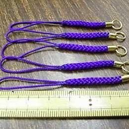 手芸用 根付紐 丸カン付き ストラップパーツ 手芸用 根付紐 丸カン付き ストラップパーツ