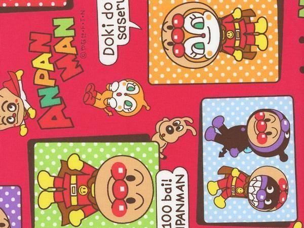 アンパンマン キャラクター生地 アンパンマン キャラクター生地