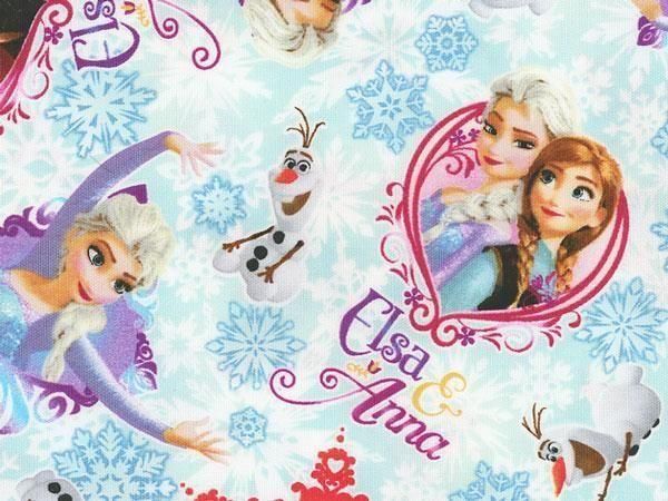 アナと雪の女王 キャラクター生地 アナと雪の女王 キャラクター生地