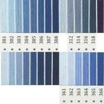 オリムパス 5番 刺繍糸 青・水色系 オリムパス 5番 刺繍糸 青・水色系