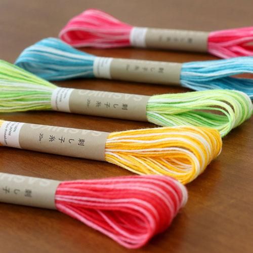 刺し子糸 ボカシ 20m 刺し子糸 ボカシ 20m