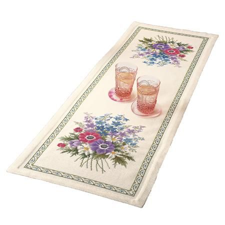 オリムパス刺繍キット テーブルクロス オリムパス刺繍キット テーブルクロス