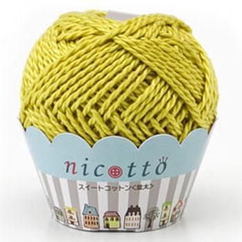 オリムパス 春夏毛糸 ニコット スイートコットン 並太 オリムパス 春夏毛糸 ニコット スイートコットン 並太
