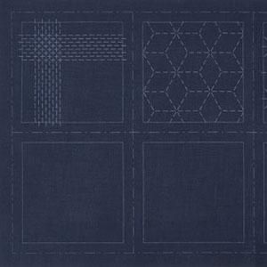 コスモ 刺し子布 コスモ 刺し子布