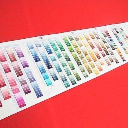 刺繍糸 見本帳の種類 刺繍糸 見本帳の種類