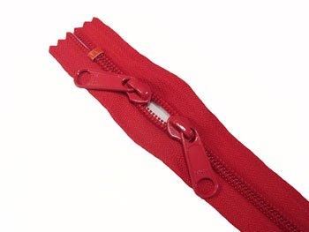 YKK 両開き コイルファスナー 50cm col.519 赤