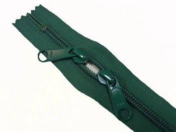 YKK 両開き コイルファスナー 60cm col.530 深緑