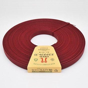 ハマナカ エコクラフト 30m巻 Col 126 茜色 通販 手芸の店 もりお