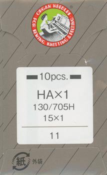 オルガンミシン針 HAx1 #11 一般生地用 10本入