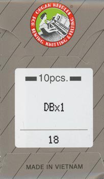 オルガンミシン針 DBx1 #18 超厚地用　職業用・工業用ミシン専用