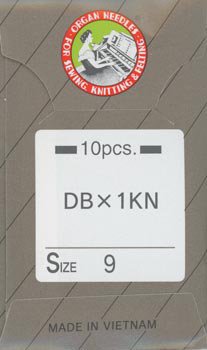 オルガンミシン針 DBx1KN #9 ニット用薄地用　職業用・工業用ミシン専用