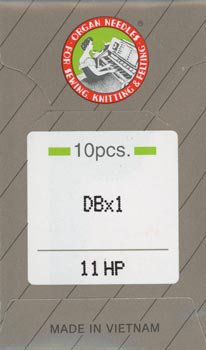 オルガンミシン針 DBx1 #11HP スーパー化繊用普通地用　職業用・工業用ミシン専用