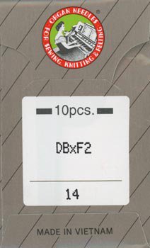 オルガンミシン針 DBxF2 #14 レザー用ミシン針 職業用・工業用ミシン専用