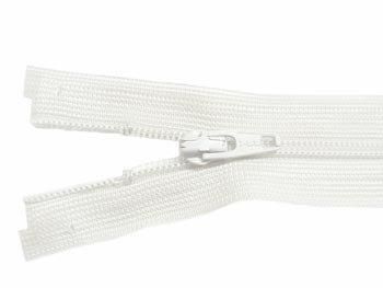 YKK 3C コイルオープンファスナー 60cm col.501 白