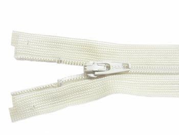 YKK 3C コイルオープンファスナー 60cm col.502 薄クリーム系