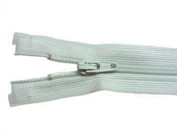 YKK 3C コイルオープンファスナー 60cm col.574 薄グレー
