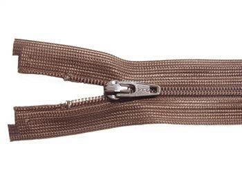 YKK 3C コイルオープンファスナー 60cm col.568 茶色
