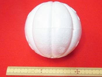 手芸用 木目込型スチボール 発泡スチロールボール 80mm 個入 通販 手芸材料 手芸の店 もりお