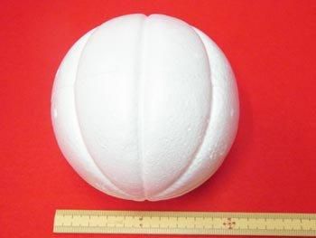 手芸用 木目込型スチボール 発泡スチロールボール 100mm 1個入 通販 手芸材料 手芸の店 もりお 手芸用 木目込型スチボール 発泡スチロールボール 100mm 1個入 通販 手芸材料 手芸の店 もりお