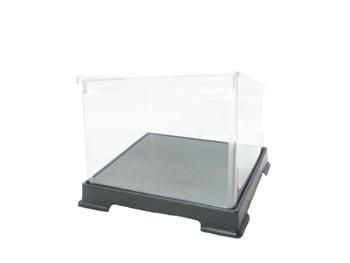 ホビーケース・透明ケース・人形ケース 幅12cmX奥行12cmX高さ8cm