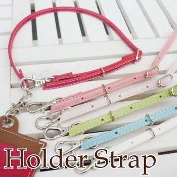 ■廃番■ 購入不可|inazuma 合成皮革持ち手 約38〜48cm ホルダーストラップ HS-390S