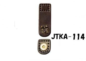 ■廃番■ 購入不可|ソウヒロ Joint 本革マグネットホック 小 リボン JTKA-114