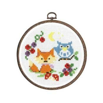 オリムパス 刺繍キット クロスステッチ おしゃれフープ付 フクロウの先生と子ギツネ 7486 通販 手芸の店 もりお オリムパス 刺繍キット クロスステッチ おしゃれフープ付 フクロウの先生と子ギツネ 7486 通販 手芸の店 もりお