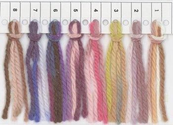 ■廃番■ 購入不可|横田 ダルマ毛糸 リゾート毛混並太 段染