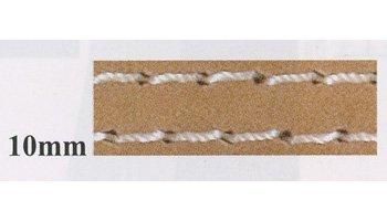 イナズマ 革ステッチテープ 10mm幅×10m KSTD-10