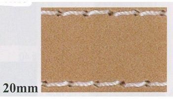 イナズマ 革ステッチテープ 20mm幅×10m KSTD-20