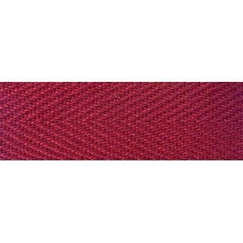 ハイバンド カラー綾テープ 20mm幅 col.25 エンジ系2