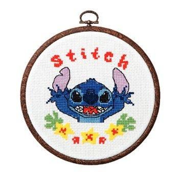 4971451173239】オリムパス 刺繍キット おしゃれフープ付 スティッチ