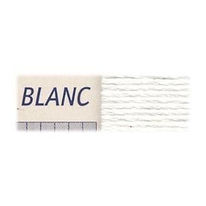 【0077540036721】DMC刺繍糸 5番 コットンパール BLANC