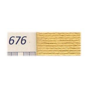 【0077540035038】DMC 5番 刺繍糸 コットンパール 676