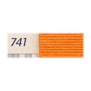 【0077540035267】DMC 5番 刺繍糸 コットンパール 741