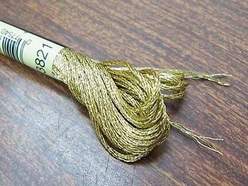 77540644674】DMC ラメ刺繍糸 金 ゴールド 25番糸 E3821|手芸の 77540644674】DMC ラメ刺繍糸 金 ゴールド 25番糸 E3821|手芸の