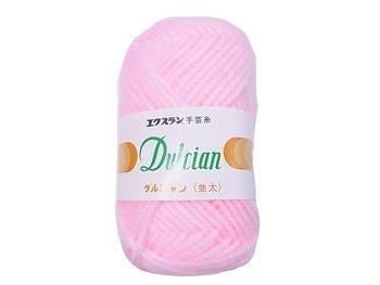 【4979738258037】横田 ダルマ毛糸 ダルシャン 並太 col.3 薄ピンク