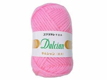 【4979738258235】横田 ダルマ毛糸 ダルシャン 並太 col.23 ピンク