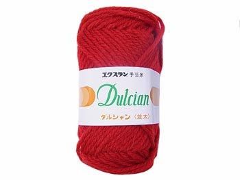 【4979738258389】横田 ダルマ毛糸 ダルシャン 並太 col.38 レンガ
