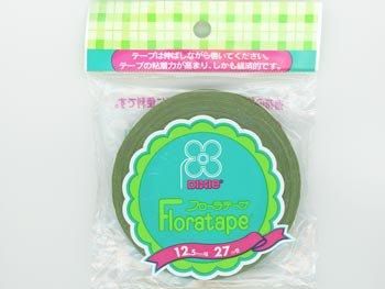 【4902172800036】フローラテープ フローラルテープ モスグリーン